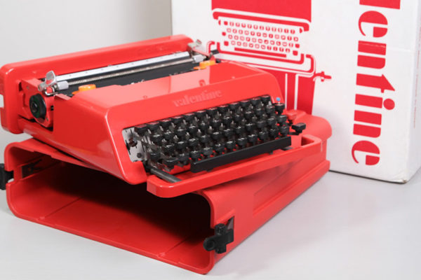Ícones do design: a máquina de escrever Valentine (1969)